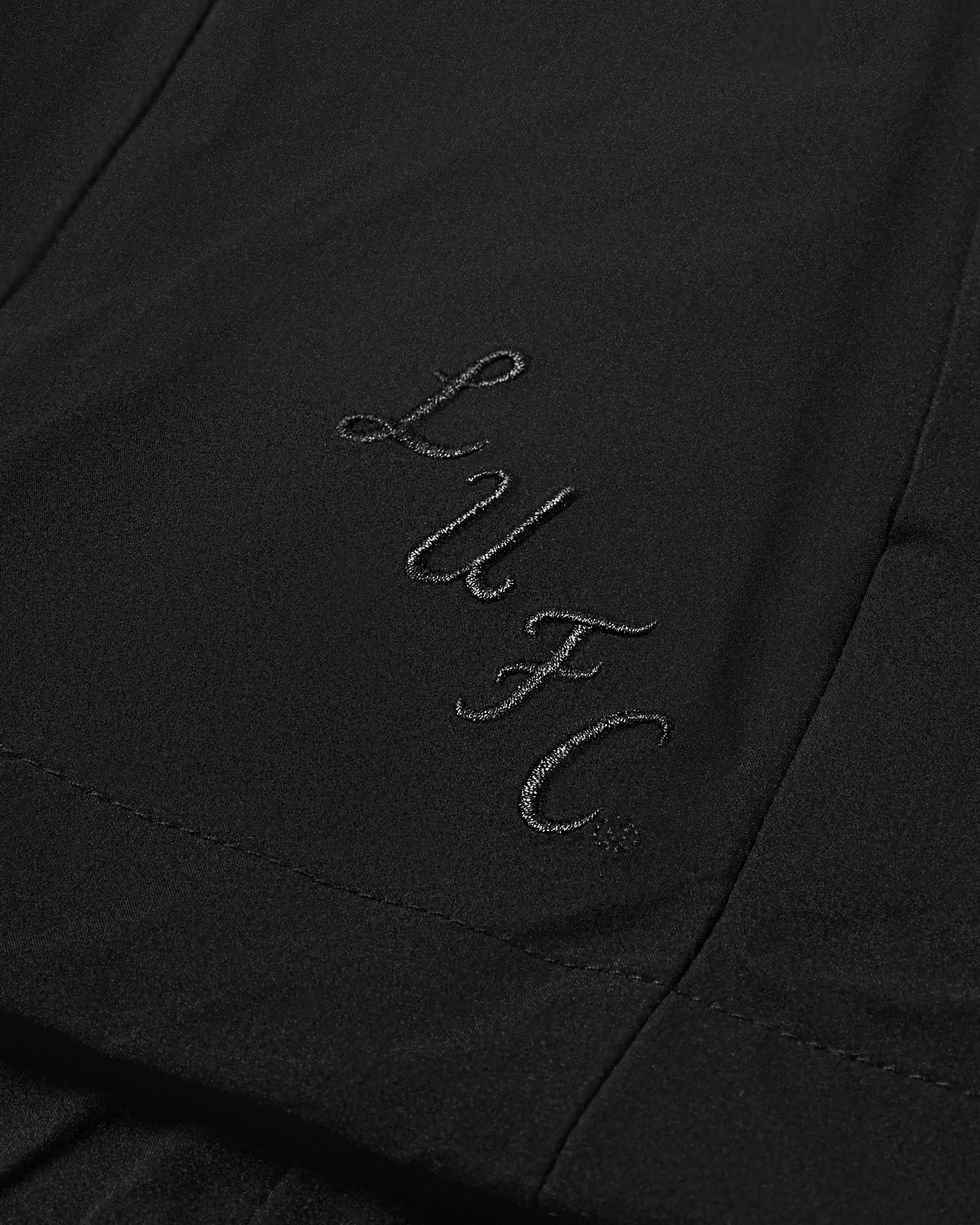 AOF Leeds United Shell Jacket | Black Coat | Art of Football