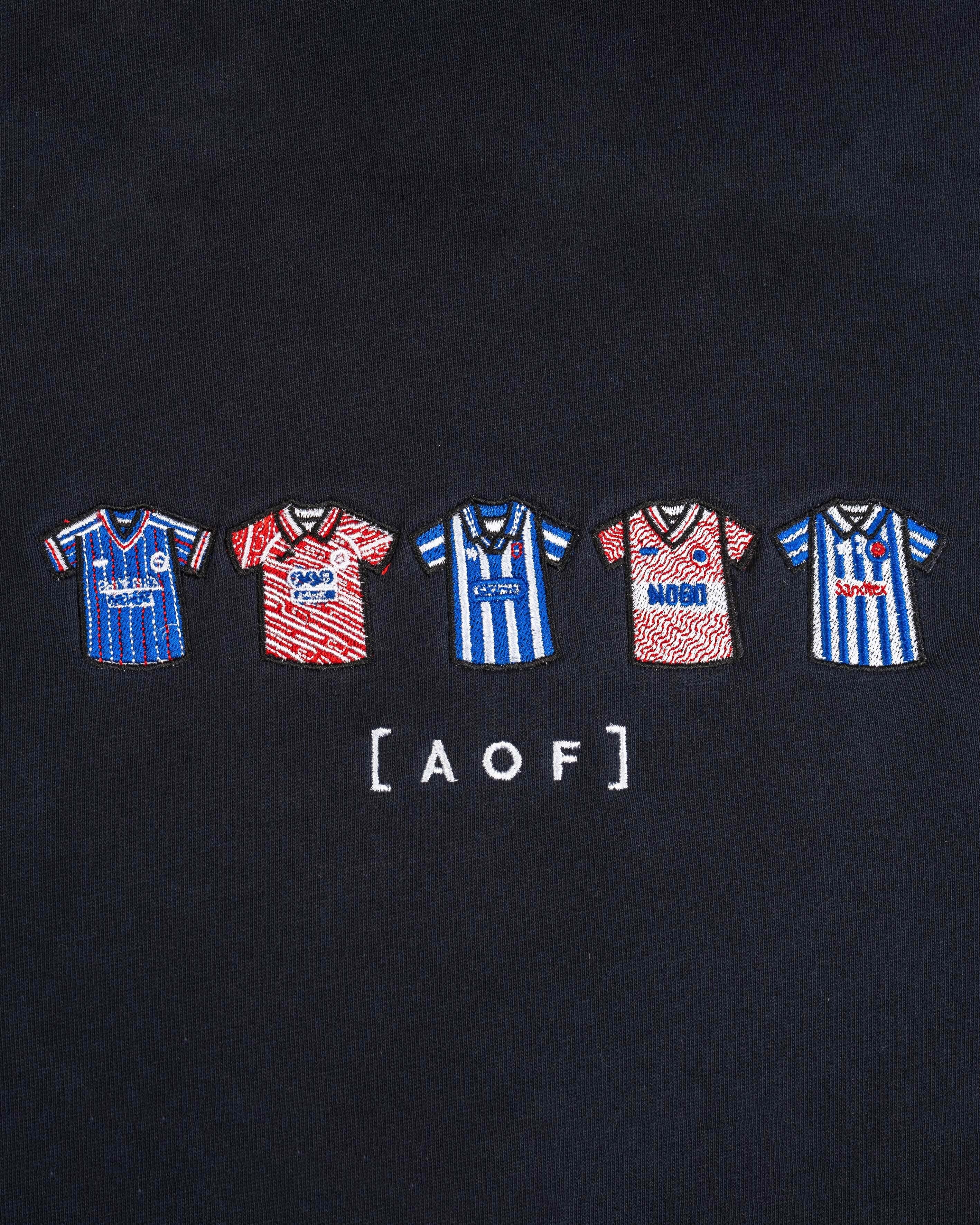 AOF Brighton & Hove Albion Embroidered Classics | Navy Hoodie