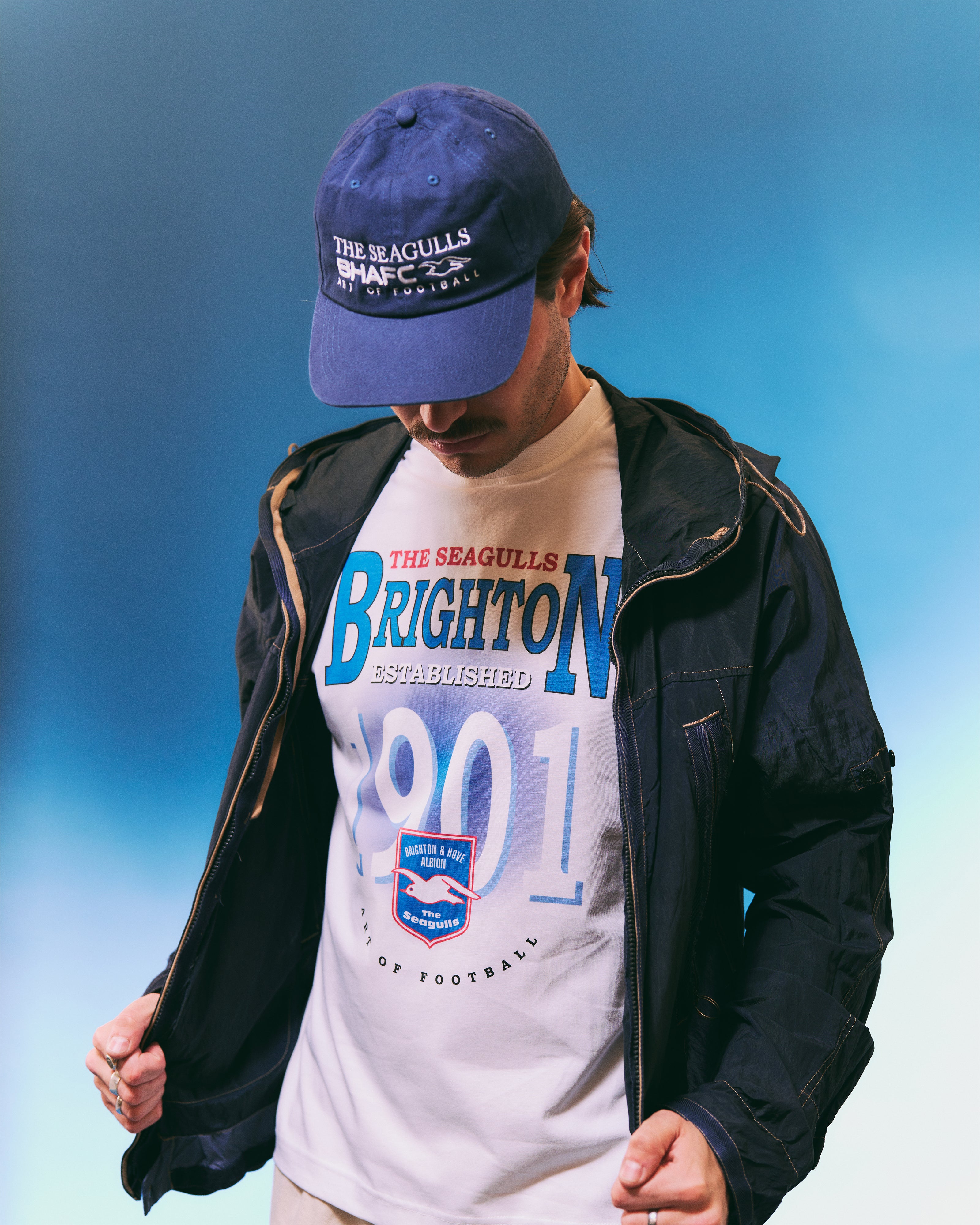 ART OF Football x Brighton Retro Graphic Tee | AOF x BHAFC T-shirt