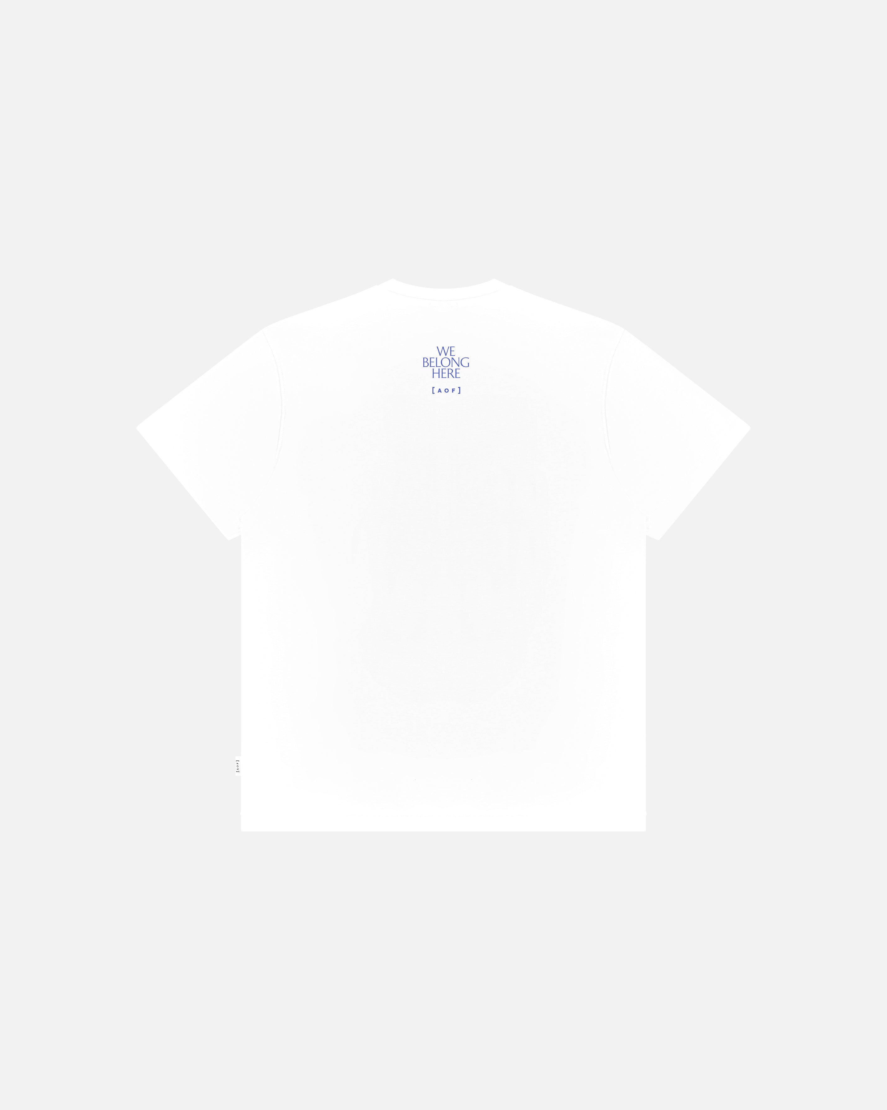 ART OF x FC Como We Belong Tee | White Graphic Football T-shirt