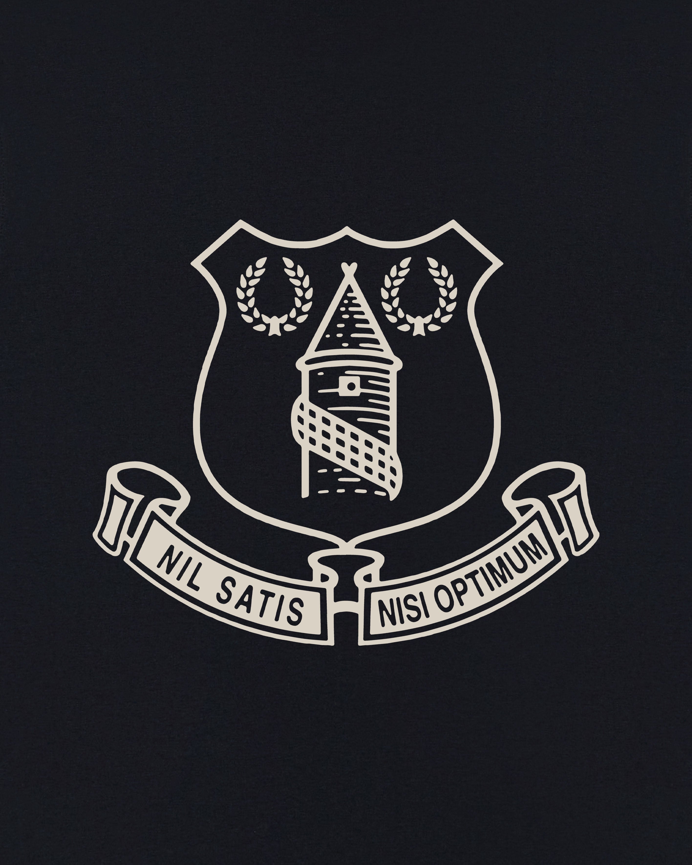 ART OF x Everton Crest Tee | White Graphic Football T-shirt