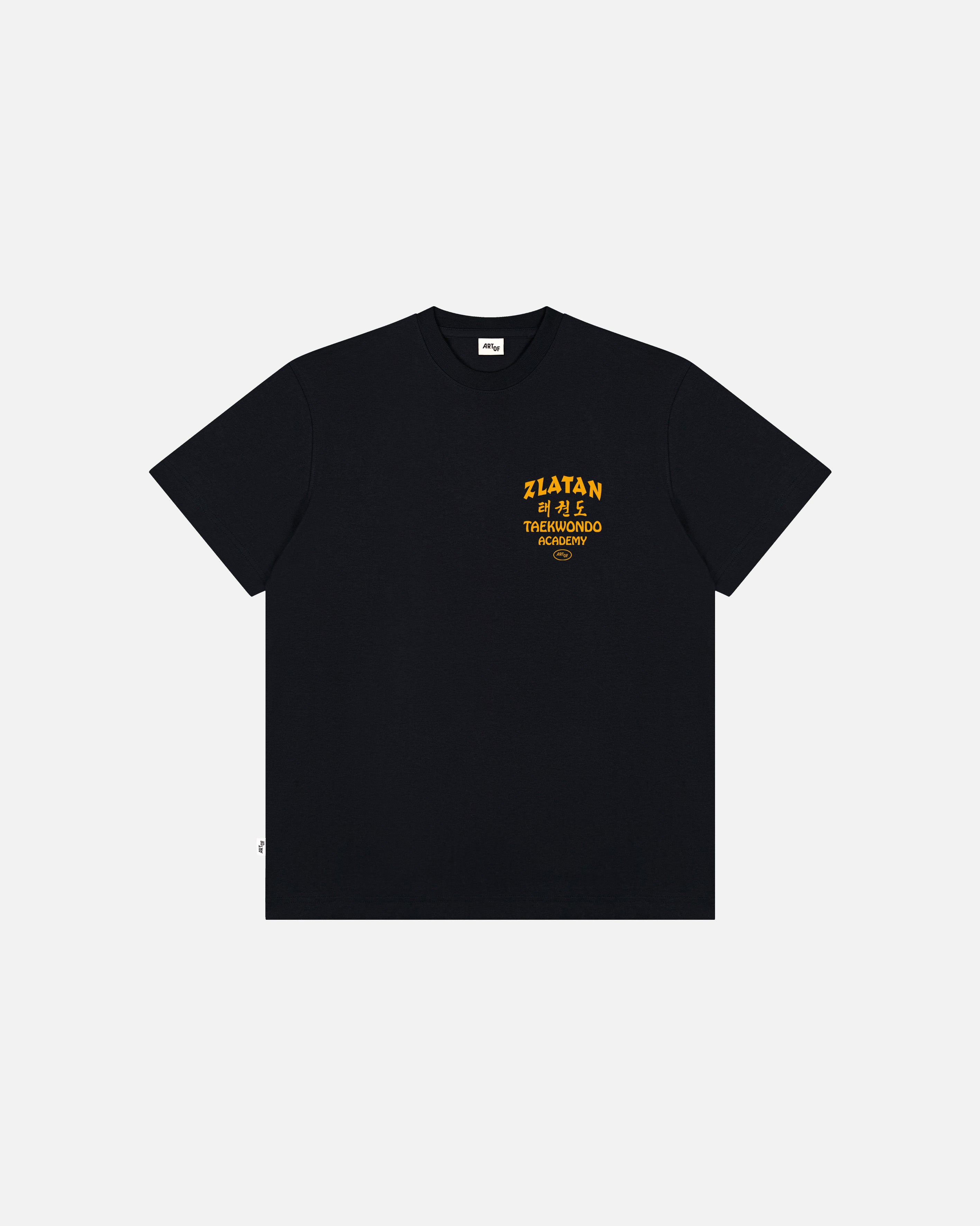 ART OF Zlatan Tee | Black Graphic Football T-shirt