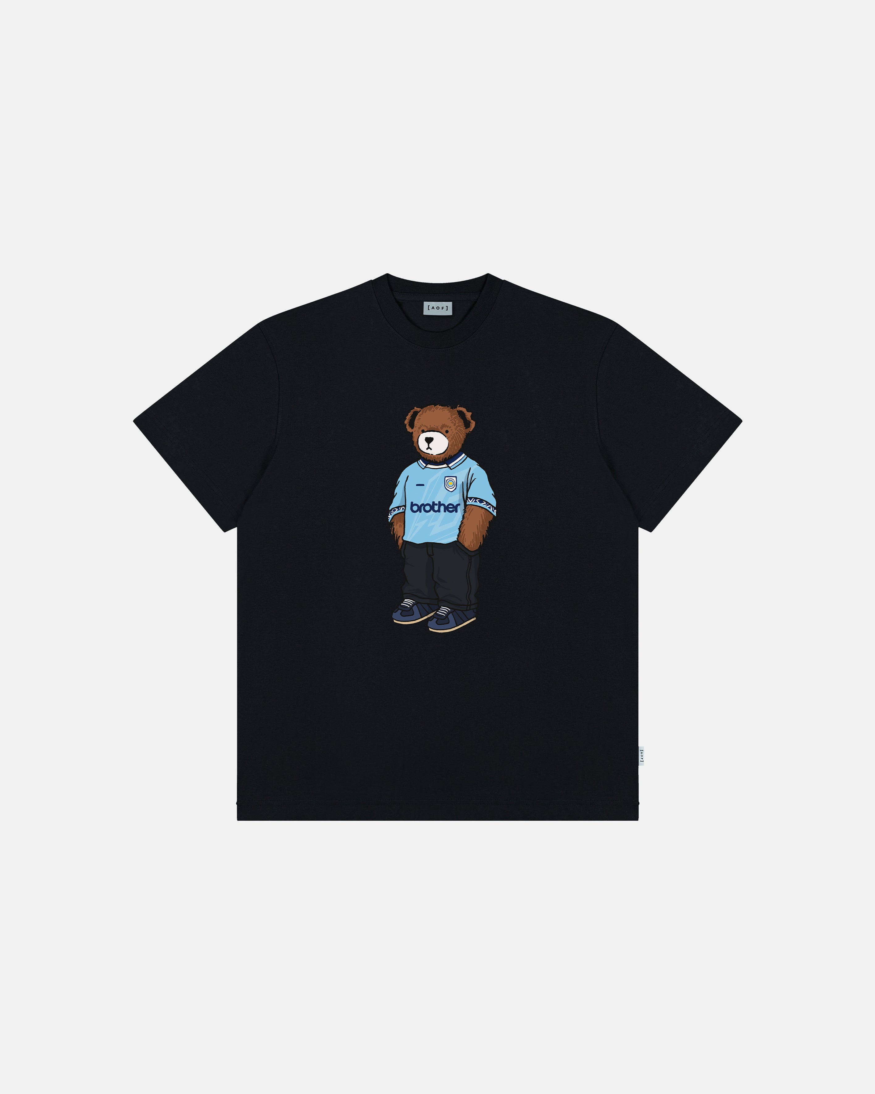 AOF x MCFC Home Pickles Tee | Black Graphic T-shirt | Art of Football