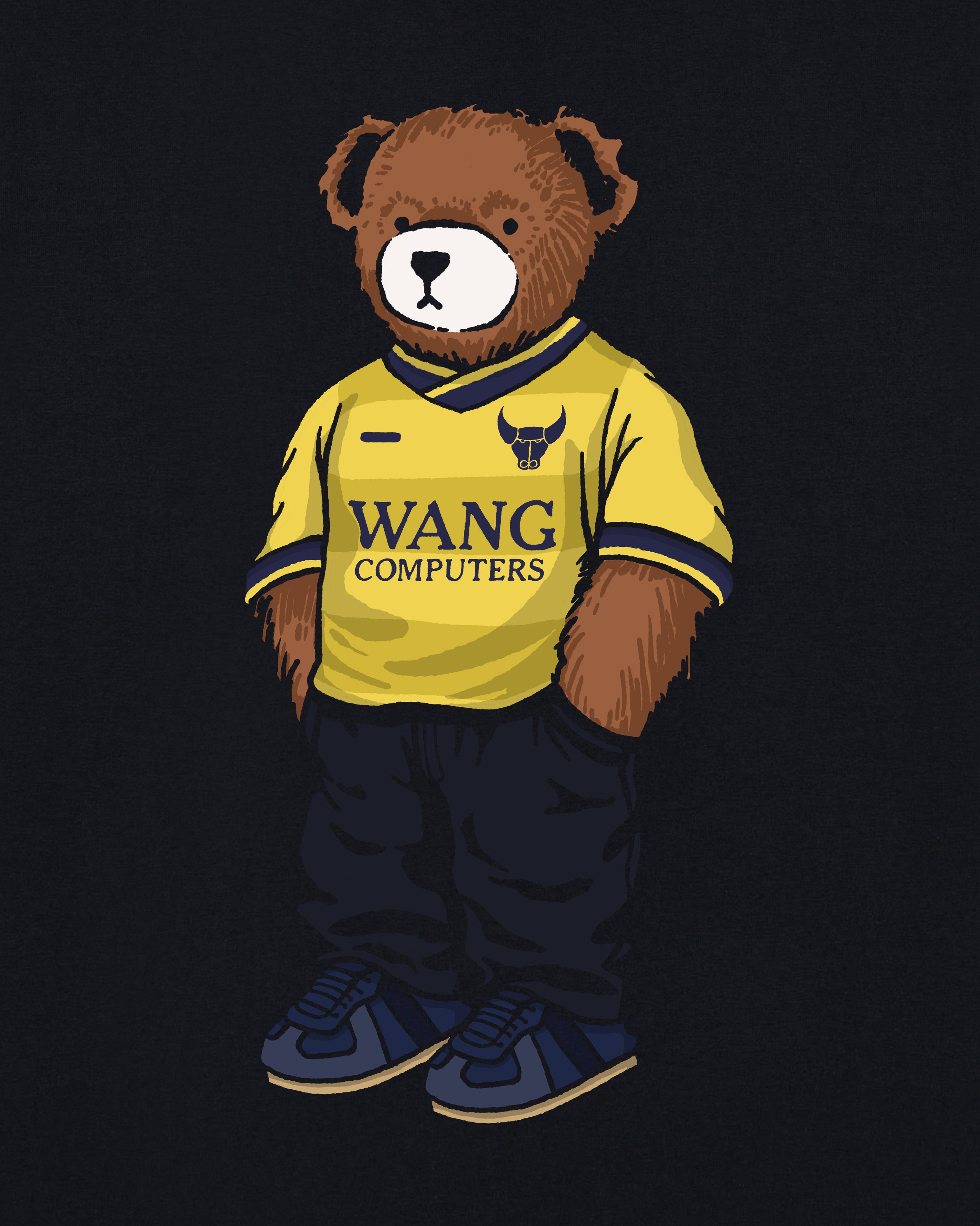 ART OF x Oxford Home Pickles | Black Football T-shirt