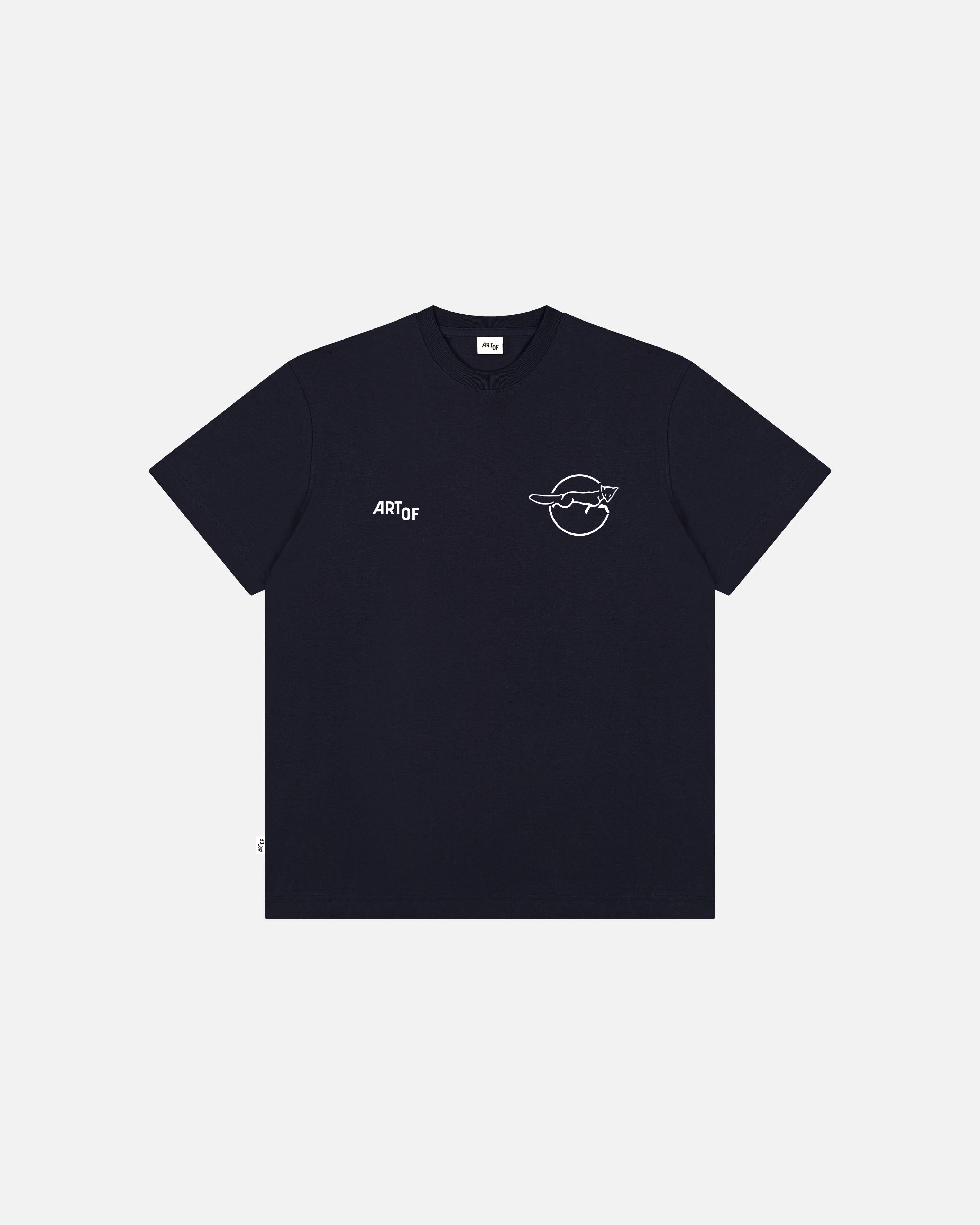 ART OF Leicester Heritage Tee | Navy Graphic Football T-shirt
