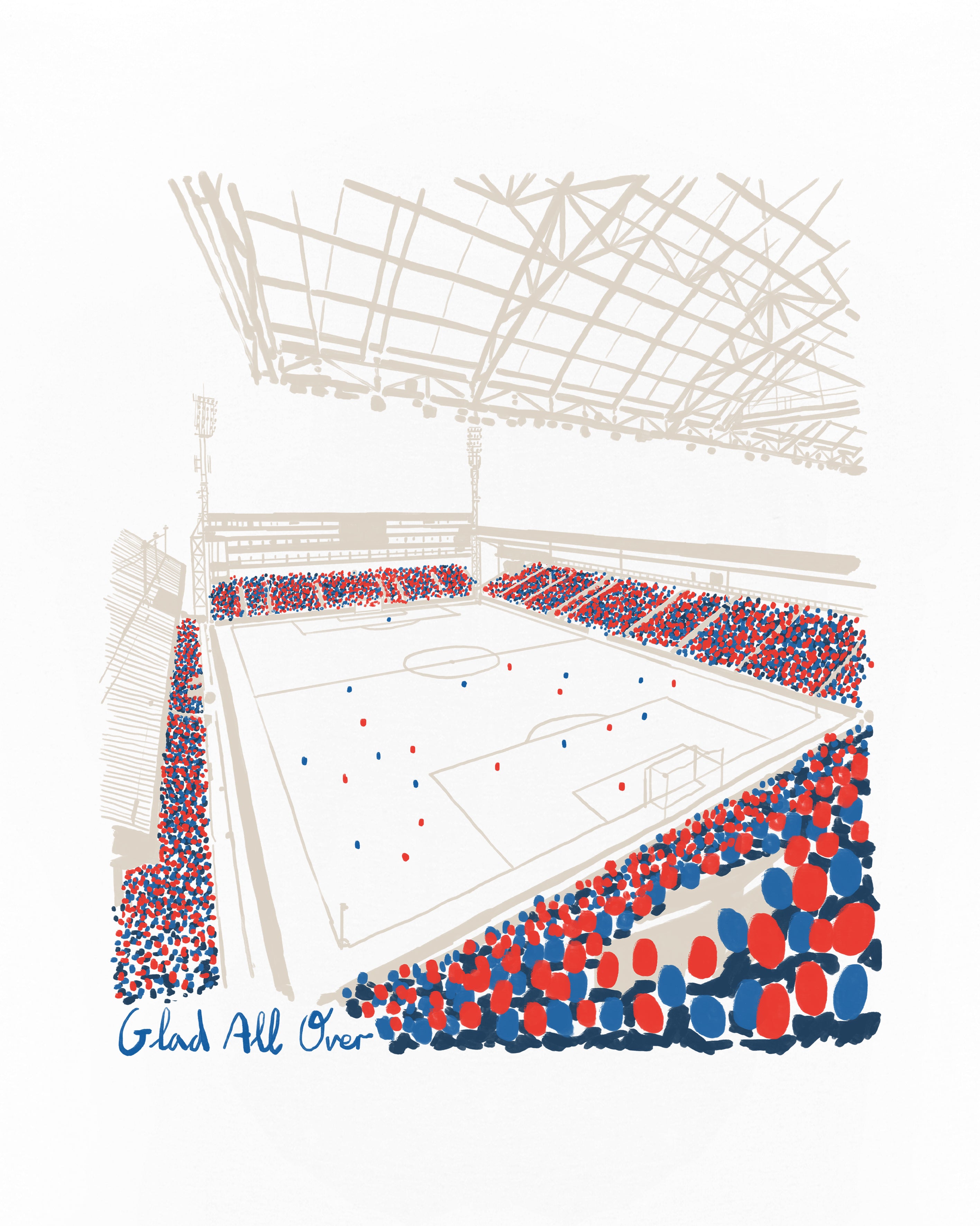 ART OF x Crystal Palace Twelfth Man Tee | Graphic Football T-shirt