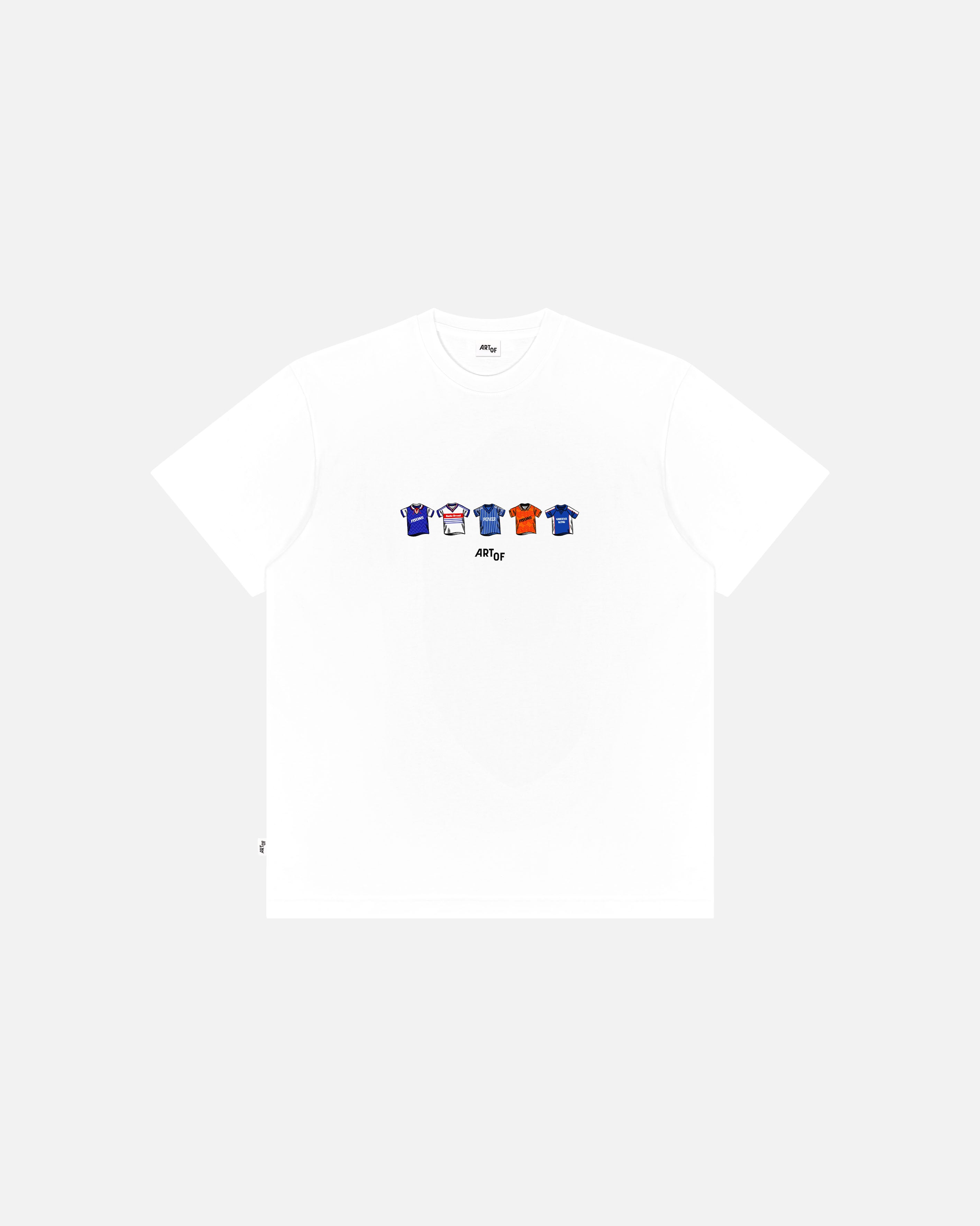 ART OF x Ipswich Town Printed Classics Tee | White Football T-shirt