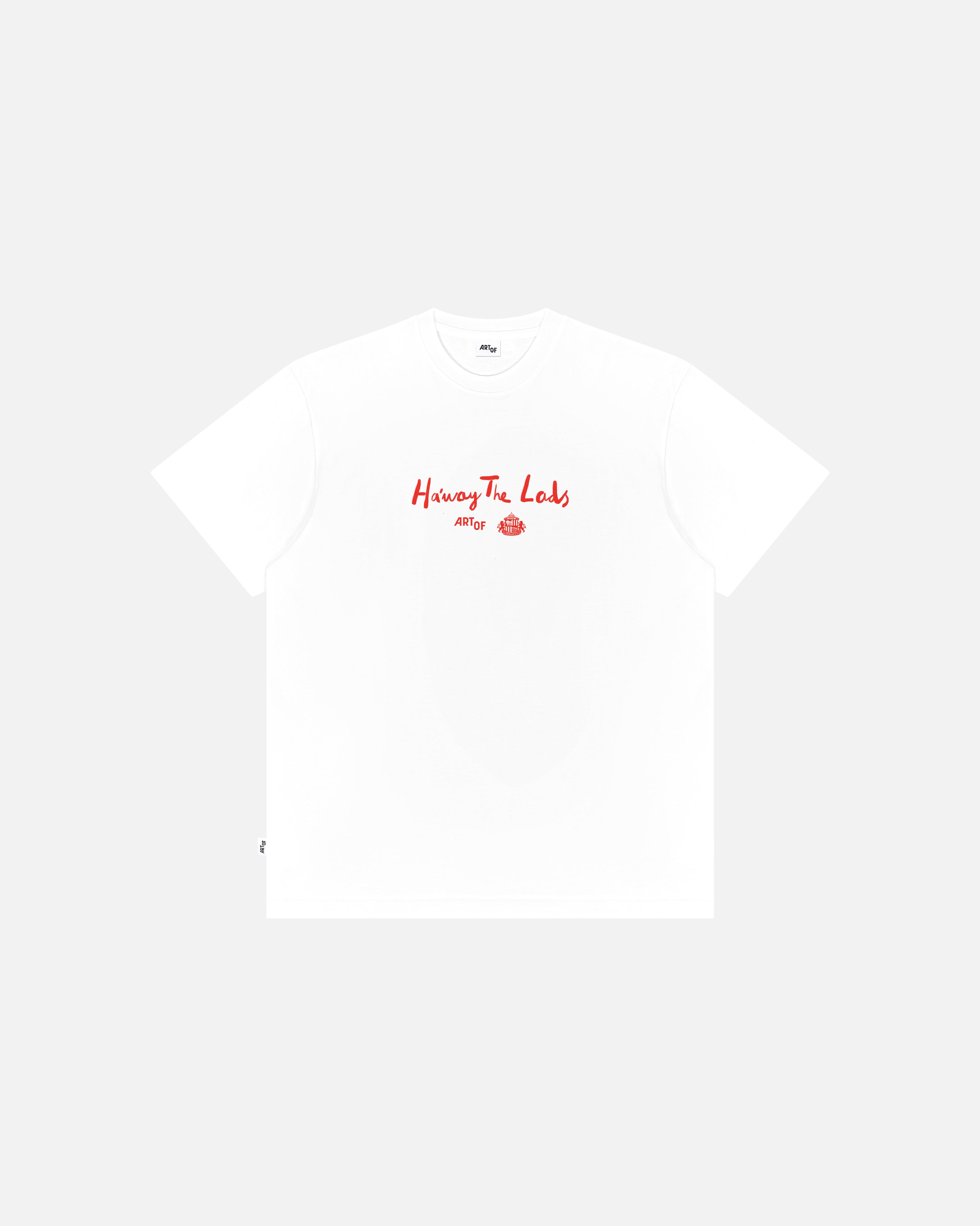 ART OF x Sunderland Twelfth Man Tee | White Graphic Football T-shirt