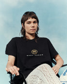 AOF Shot Power 99 Tee | Black Graphic T-shirt | Art of Football