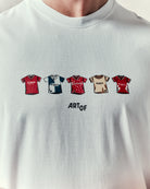 ART OF LFC Printed Classics Tee | White Graphic Football T-shirt