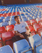 AOF x Crystal Palace Stadium Tee | White T-shirt | Art of Football