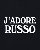 AOF J'adore Russo T-Shirt | Black Graphic Tee | Art of Football