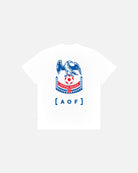 AOF x Crystal Palace 90s Crest Tee | White T-shirt | Shop Now