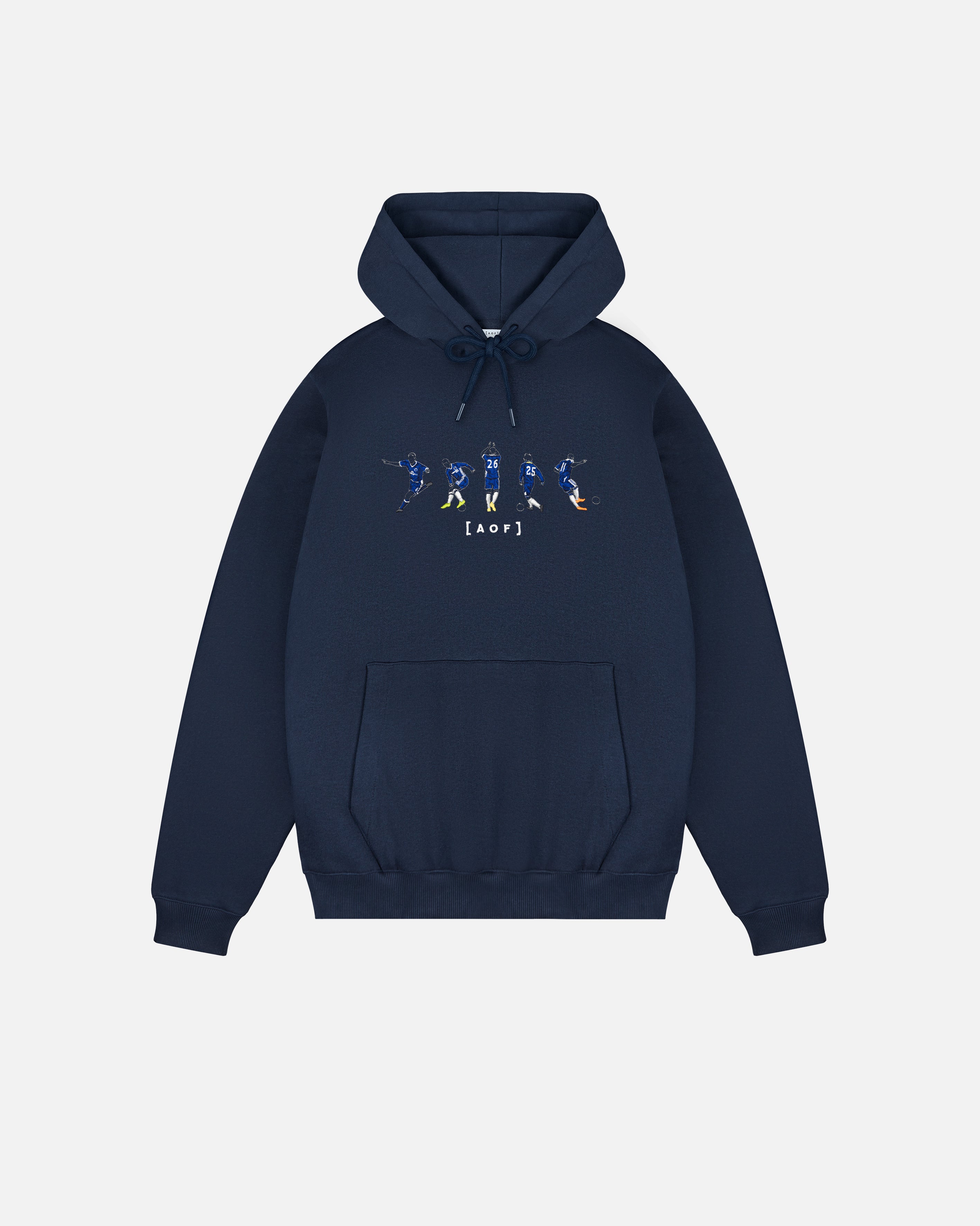 AOF CFC Pensioners Icons Hoodie | Navy Sweat | Art of Football