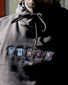 ART OF Toon Embroidered Classics | Black Hoodie | Shop Football