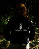 ART OF x Forest Heritage Hoodie | Black Printed Football Sweat
