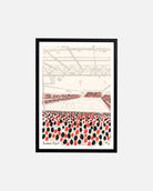 ART OF x Fulham Twelfth Man Framed Print | Football Wall Art