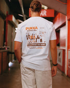 AOF x Pukka Too Good To Miss Tee | White T-shirt | Art of Football