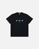 ART OF Pensioners Printed Classics Tee | Black Football T-shirt