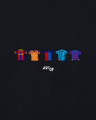 ART OF Barcelona Printed Classics Tee | Black Graphic Football T-shirt
