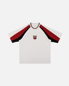 AOF x Brentford 90s Oversized Panelled T-shirt | Art of Football