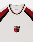 AOF x Brentford 90s Oversized Panelled T-shirt | Art of Football