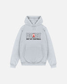 AOF x Forest 90s Hoodie | Grey Embroidered Top | Art of Football