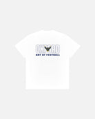 AOF Oxford 90s Tee | White Graphic T-shirt | Art of Football