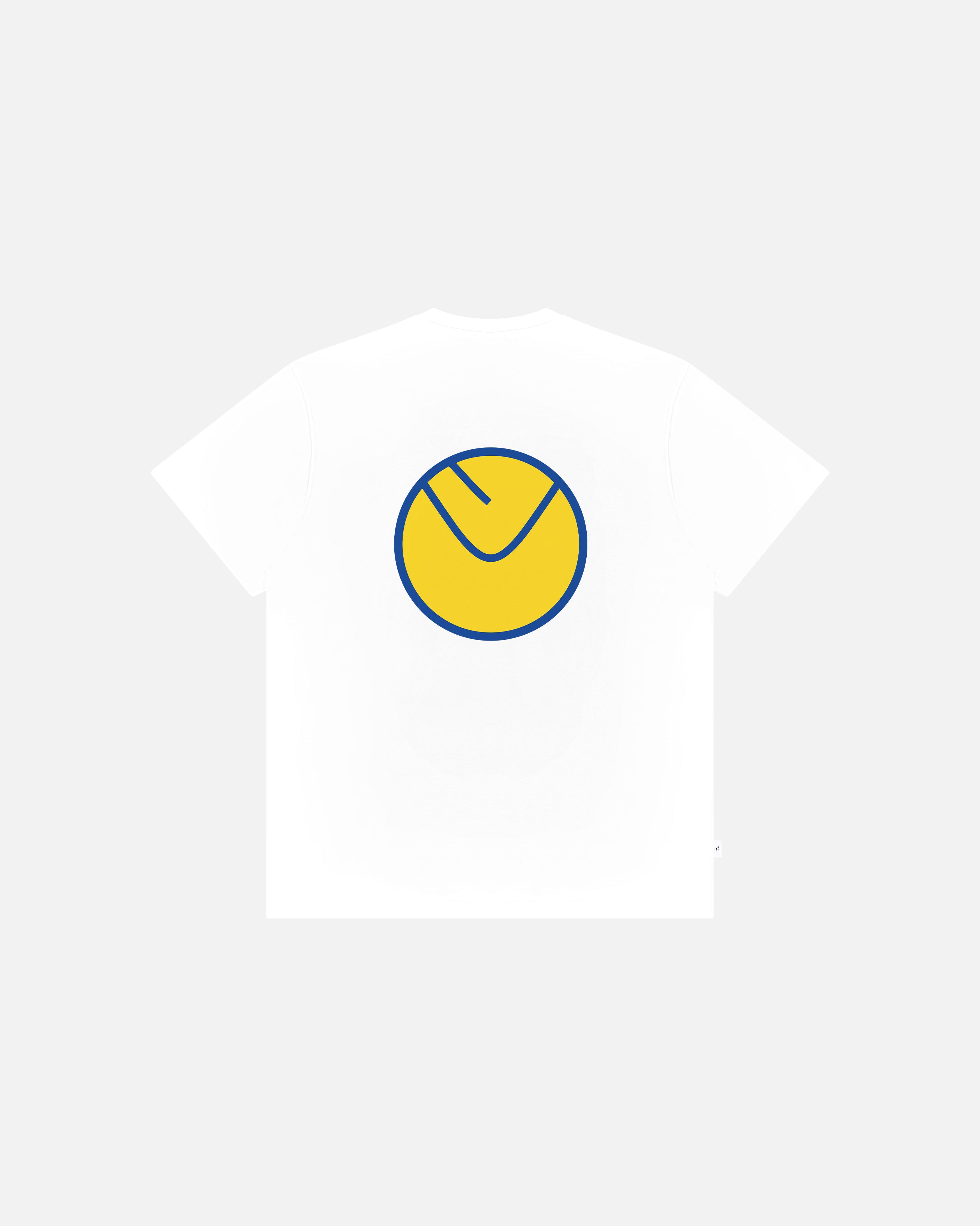 ART OF Football x Leeds Smiley Tee | AOF x LUFC White Graphic T-shirt