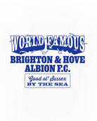 ART OF x Brighton World Famous Tee | White Graphic Football T-shirt