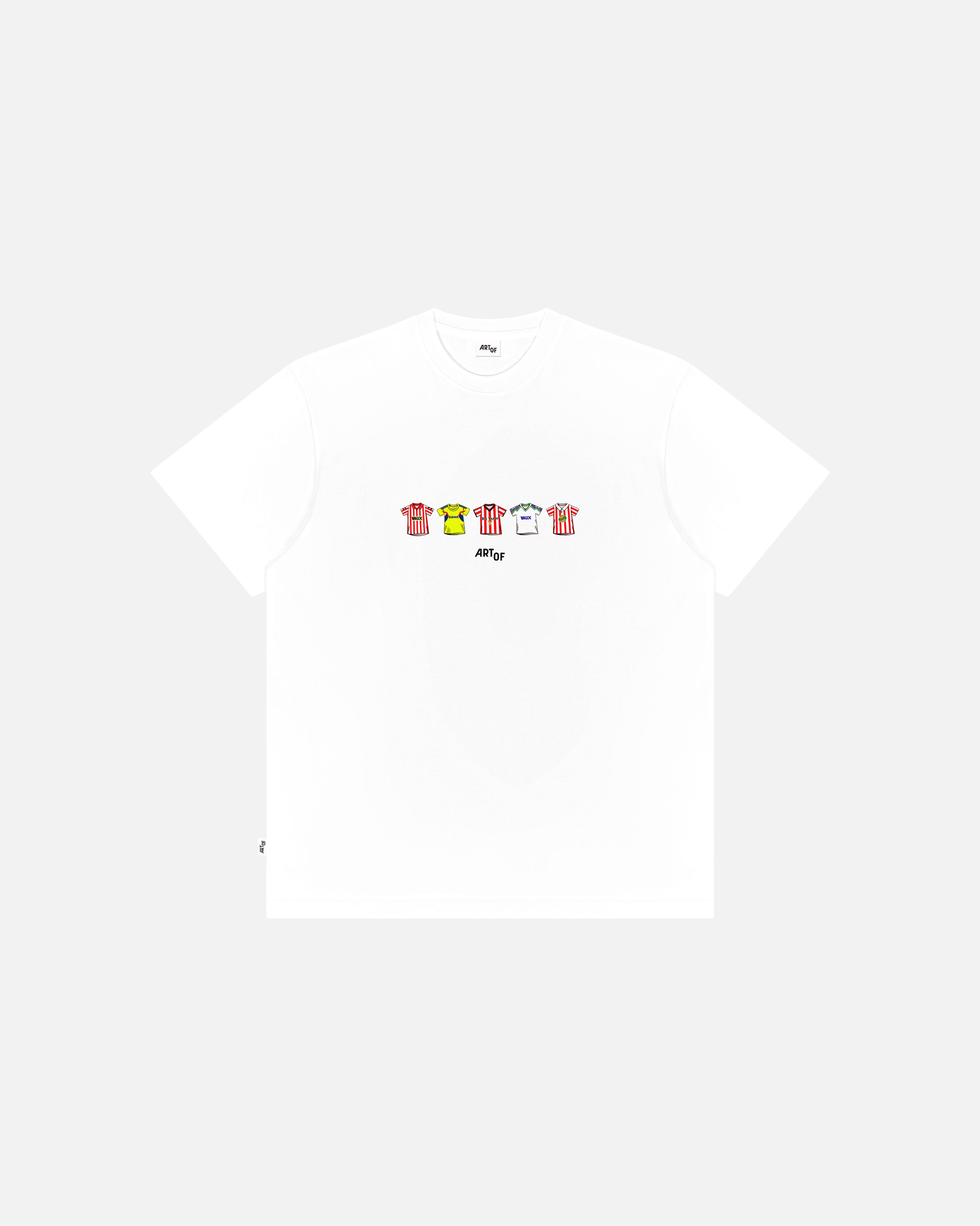 ART OF x Sunderland Printed Classics Tee | White Football T-shirt