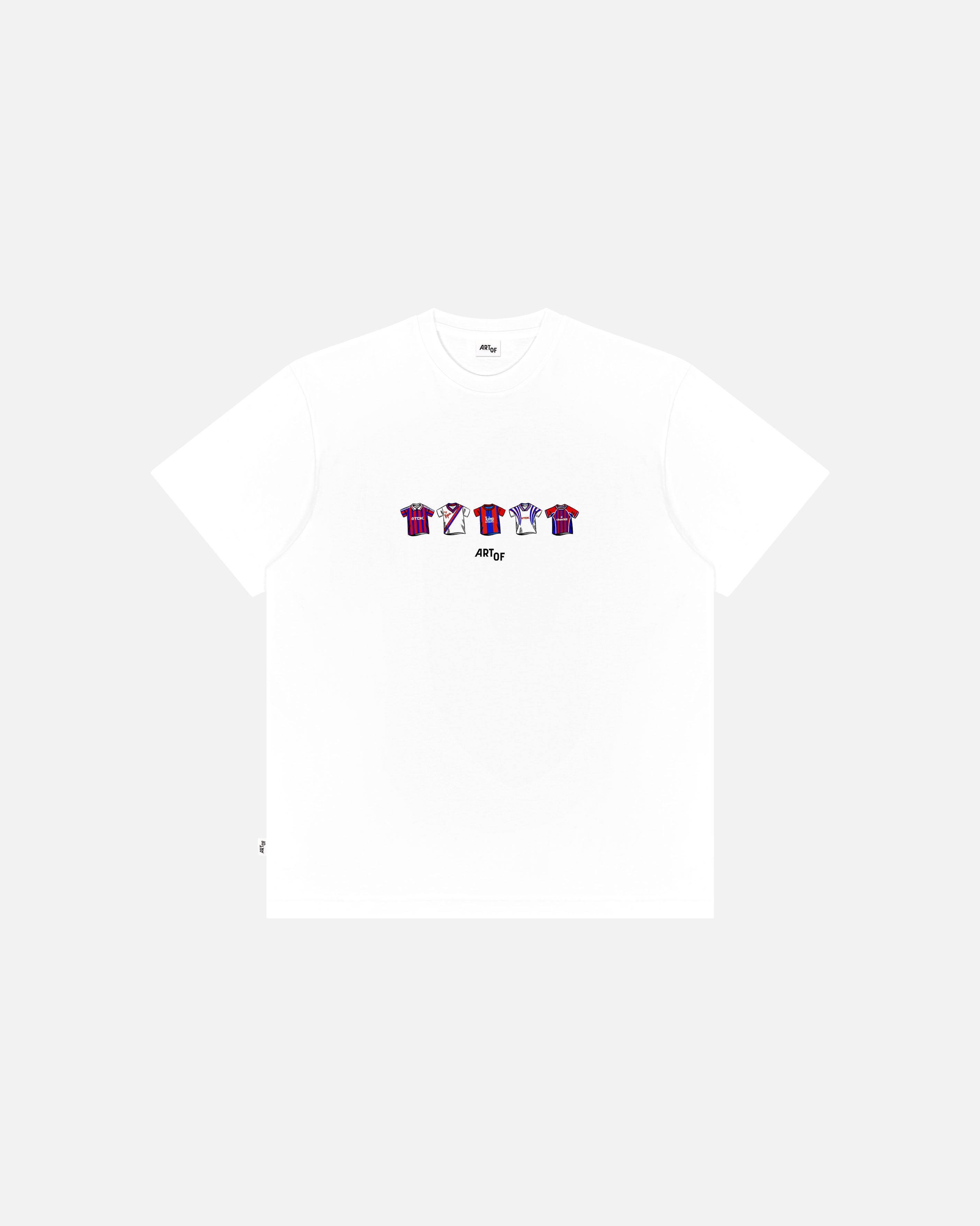 ART OF x Crystal Palace Printed Classics Tee | White Football T-shirt